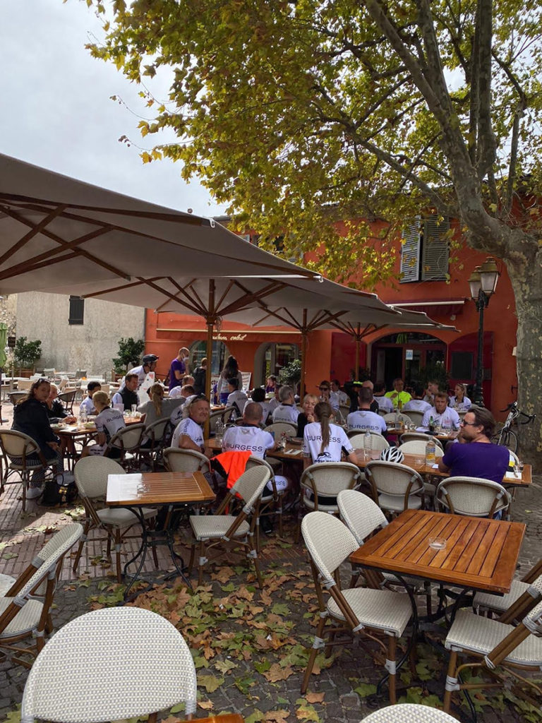 Lunch in Biot, France